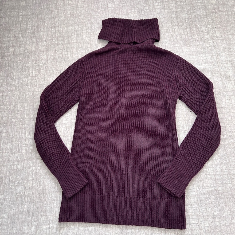Abercrombie & Fitch Chunky Knit Turtleneck Tunic Sweater in XS - Picture 2 of 9